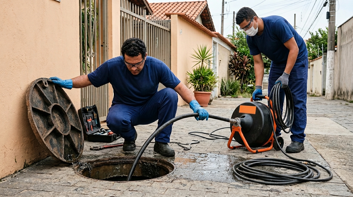 Desentupimento de Esgoto em Caxias do Sul‑RS