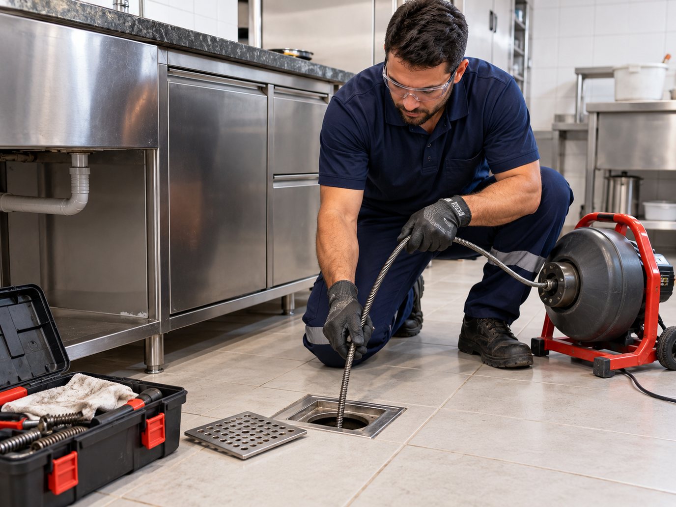 Desobstrução na Cozinha em Caxias do Sul‑RS