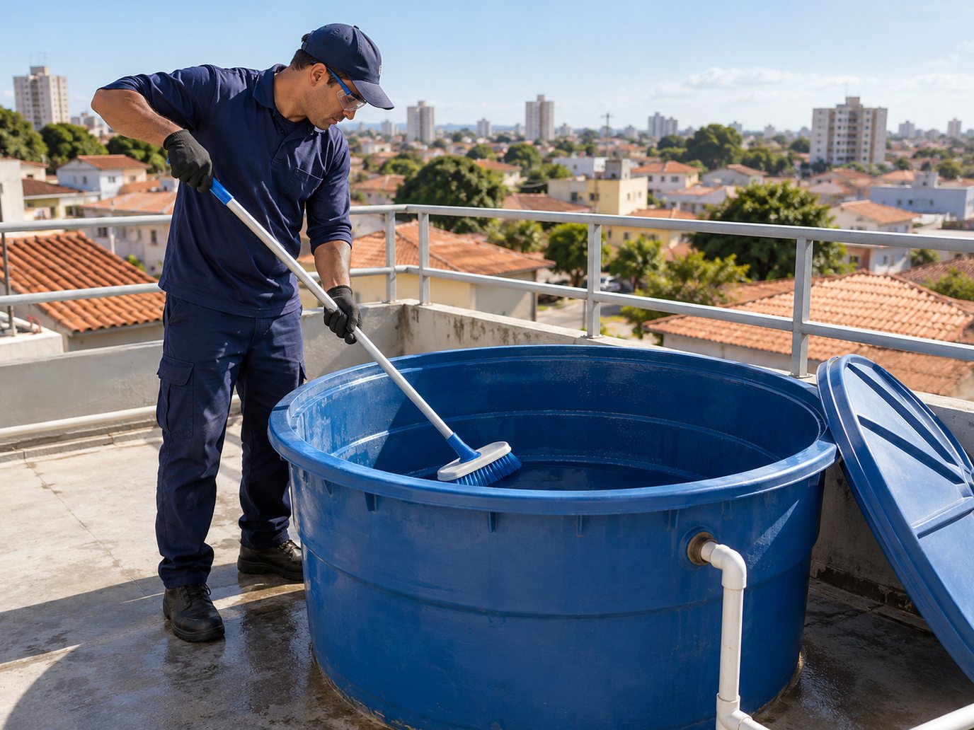 Limpeza de Caixa d'Água em Caxias do Sul‑RS